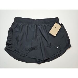 Nike Dri-FIT Womens Black Tempo 3" Lined Running Athletic Shorts Size Medium NWT